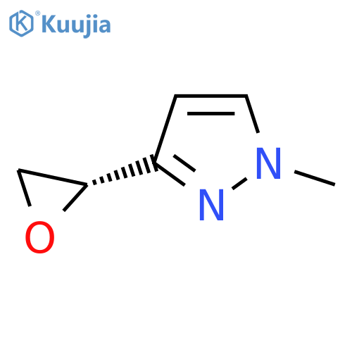 1-methyl-3-(2S)-oxiran-2-yl-1H-pyrazole structure