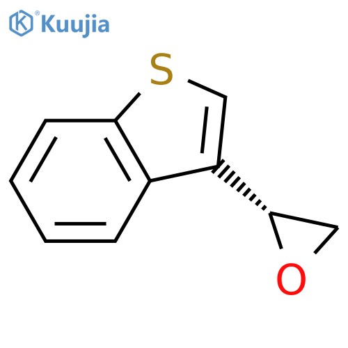 (2R)-2-(1-benzothiophen-3-yl)oxirane structure