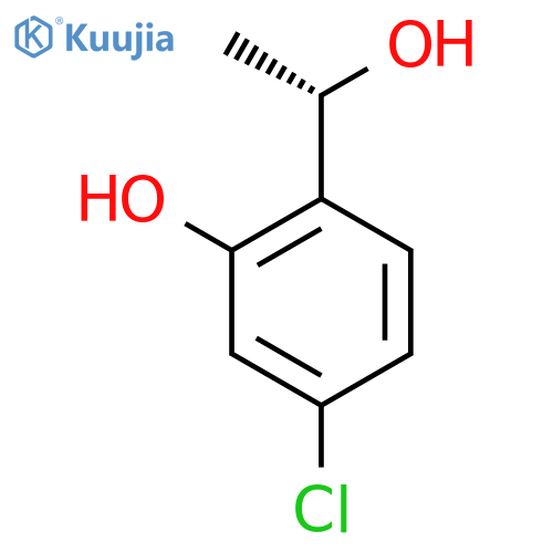 5-chloro-2-(1S)-1-hydroxyethylphenol structure