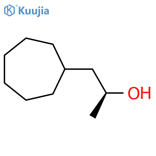 (2S)-1-cycloheptylpropan-2-ol structure