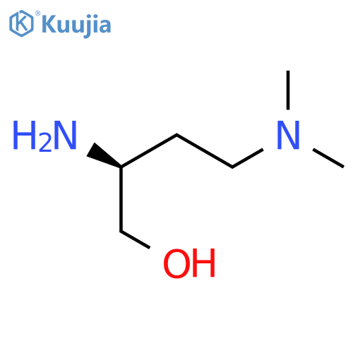 (2S)-2-amino-4-(dimethylamino)butan-1-ol structure