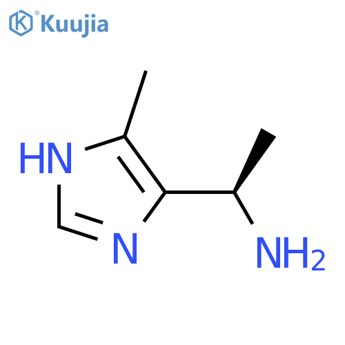 (1R)-1-(4-methyl-1H-imidazol-5-yl)ethan-1-amine structure