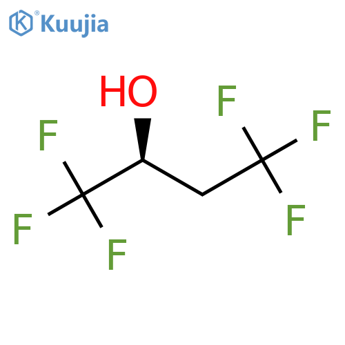 (2S)-1,1,1,4,4,4-hexafluorobutan-2-ol structure
