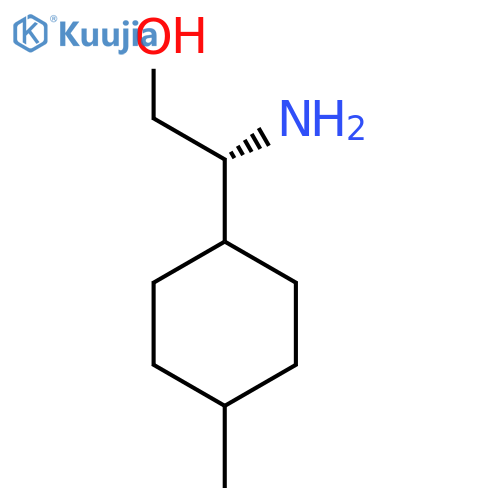 (2R)-2-amino-2-(4-methylcyclohexyl)ethan-1-ol structure