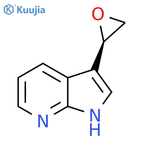 3-(2R)-oxiran-2-yl-1H-pyrrolo2,3-bpyridine structure