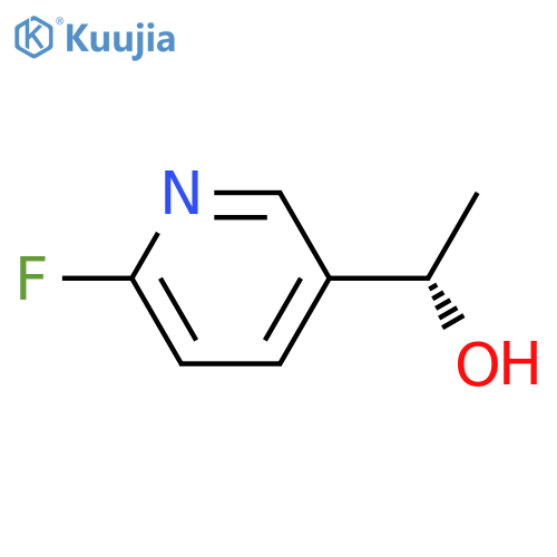 (1S)-1-(6-fluoropyridin-3-yl)ethan-1-ol structure