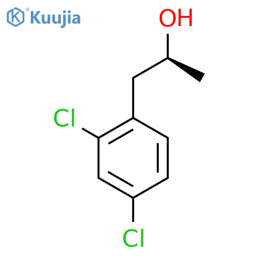 (2S)-1-(2,4-dichlorophenyl)propan-2-ol structure