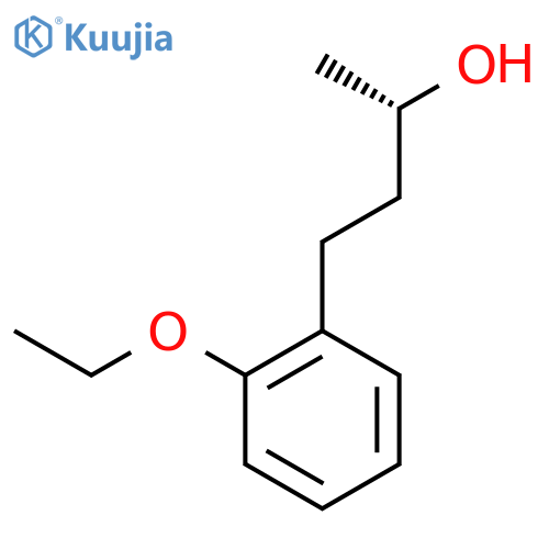 (2S)-4-(2-ethoxyphenyl)butan-2-ol structure