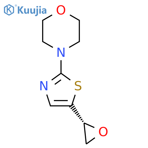 4-{5-(2R)-oxiran-2-yl-1,3-thiazol-2-yl}morpholine structure