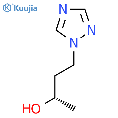 (2S)-4-(1H-1,2,4-triazol-1-yl)butan-2-ol structure