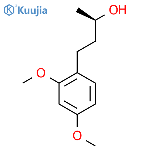 (2R)-4-(2,4-dimethoxyphenyl)butan-2-ol structure