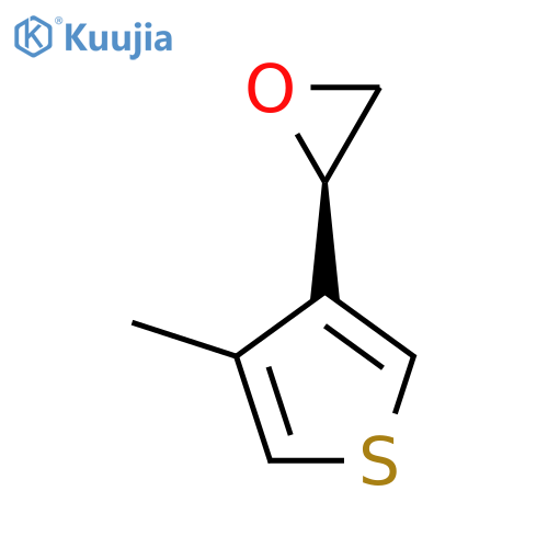 (2R)-2-(4-methylthiophen-3-yl)oxirane structure