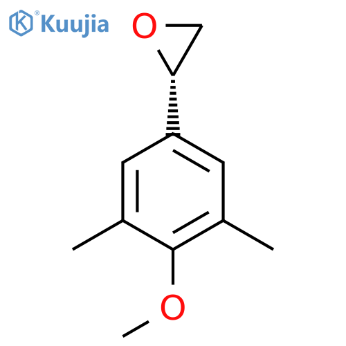 (2S)-2-(4-methoxy-3,5-dimethylphenyl)oxirane structure