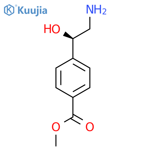 methyl 4-(1R)-2-amino-1-hydroxyethylbenzoate structure