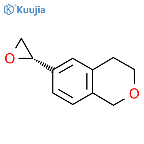 6-(2S)-oxiran-2-yl-3,4-dihydro-1H-2-benzopyran structure