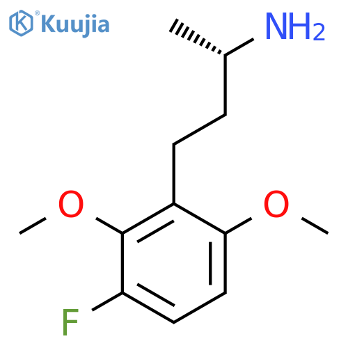(2S)-4-(3-fluoro-2,6-dimethoxyphenyl)butan-2-amine structure