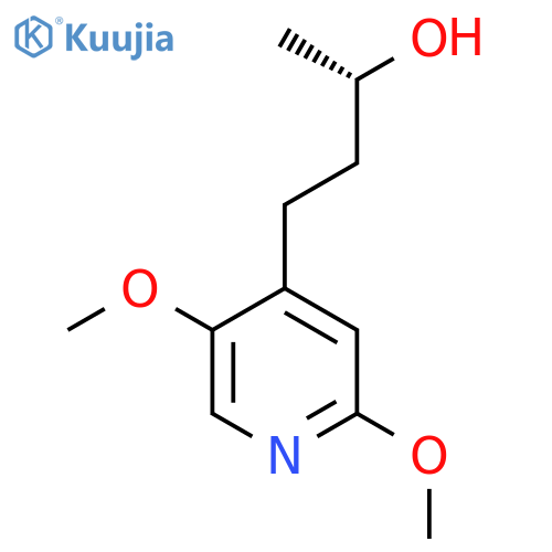 (2S)-4-(2,5-dimethoxypyridin-4-yl)butan-2-ol structure