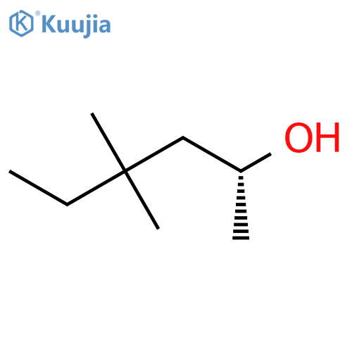 (2R)-4,4-dimethylhexan-2-ol structure