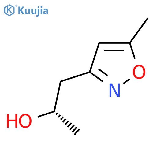 (2S)-1-(5-methyl-1,2-oxazol-3-yl)propan-2-ol structure