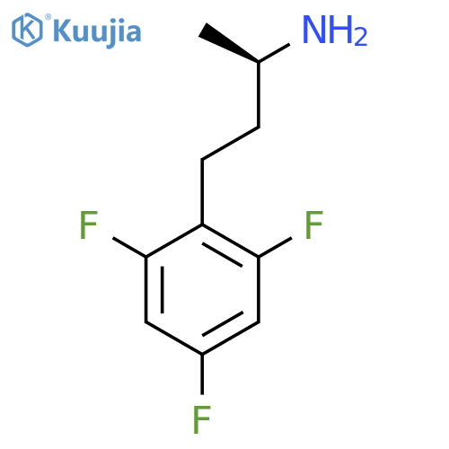 (2R)-4-(2,4,6-trifluorophenyl)butan-2-amine structure