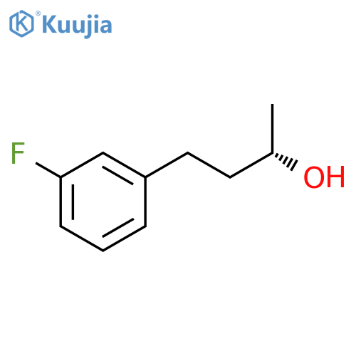 (2S)-4-(3-fluorophenyl)butan-2-ol structure