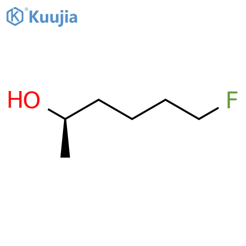 (2R)-6-fluorohexan-2-ol structure