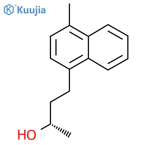 (2S)-4-(4-methylnaphthalen-1-yl)butan-2-ol structure