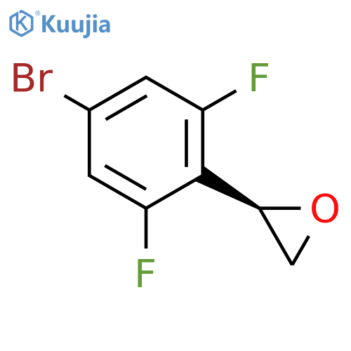 (2R)-2-(4-bromo-2,6-difluorophenyl)oxirane structure