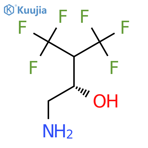 (2S)-1-amino-4,4,4-trifluoro-3-(trifluoromethyl)butan-2-ol structure