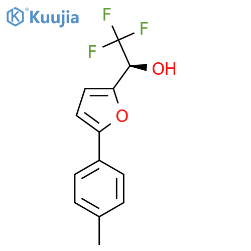 (1S)-2,2,2-trifluoro-1-5-(4-methylphenyl)furan-2-ylethan-1-ol structure