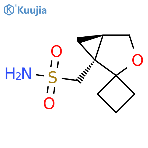 3-oxaspirobicyclo3.1.0hexane-2,1'-cyclobutane-1-ylmethanesulfonamide structure