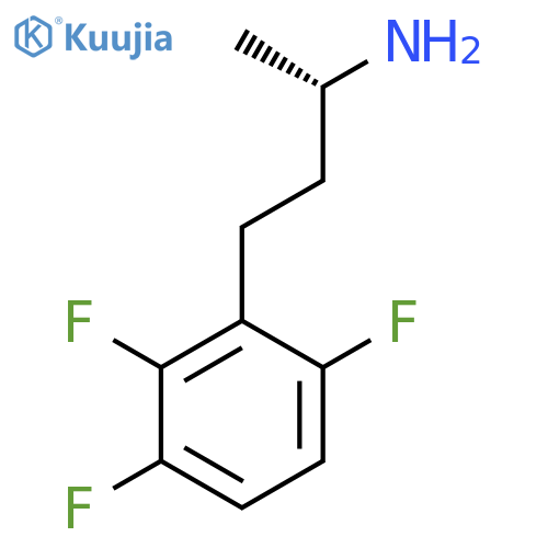 (2S)-4-(2,3,6-trifluorophenyl)butan-2-amine structure