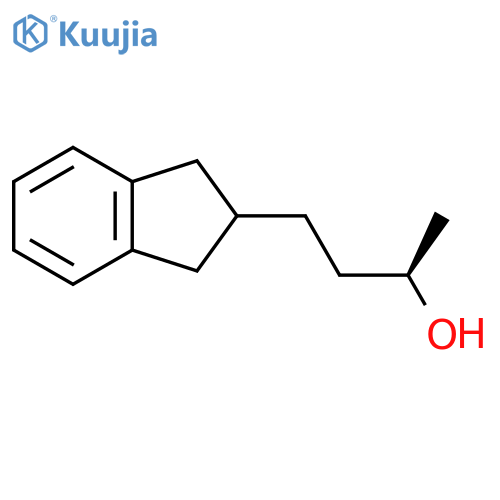 (2R)-4-(2,3-dihydro-1H-inden-2-yl)butan-2-ol structure