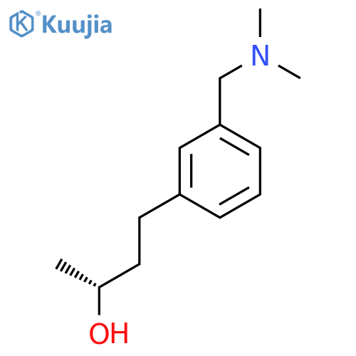(2R)-4-{3-(dimethylamino)methylphenyl}butan-2-ol structure