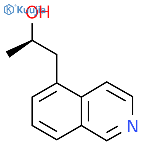 (2R)-1-(isoquinolin-5-yl)propan-2-ol structure