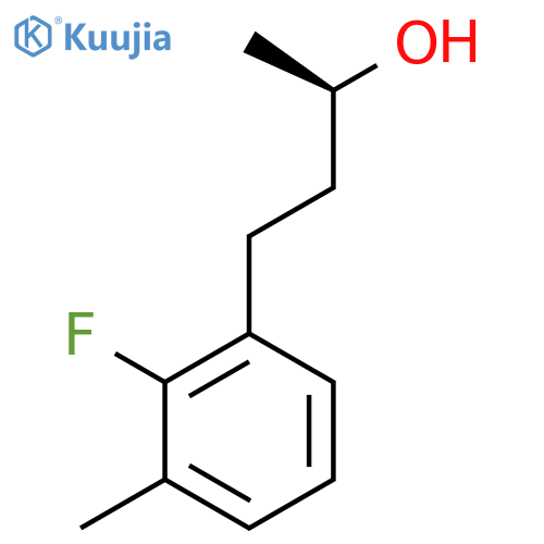 (2R)-4-(2-fluoro-3-methylphenyl)butan-2-ol structure