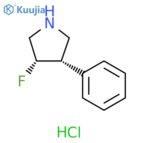rac-(3R,4R)-3-fluoro-4-phenylpyrrolidine hydrochloride, cis structure