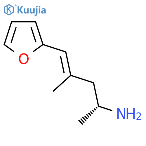 (2R)-5-(furan-2-yl)-4-methylpent-4-en-2-amine structure