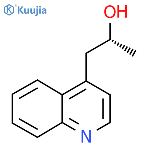 (2R)-1-(quinolin-4-yl)propan-2-ol structure