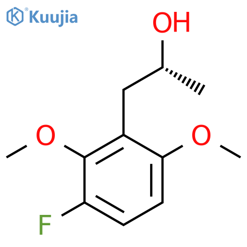 (2R)-1-(3-fluoro-2,6-dimethoxyphenyl)propan-2-ol structure
