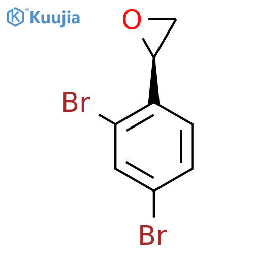 (2R)-2-(2,4-dibromophenyl)oxirane structure