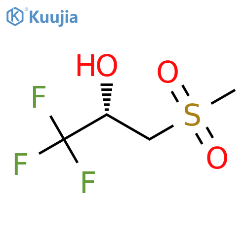 (2S)-1,1,1-trifluoro-3-methanesulfonylpropan-2-ol structure