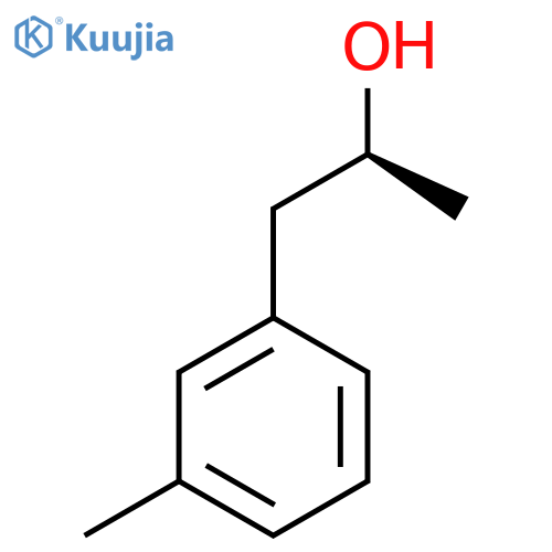 (2S)-1-(3-methylphenyl)propan-2-ol structure