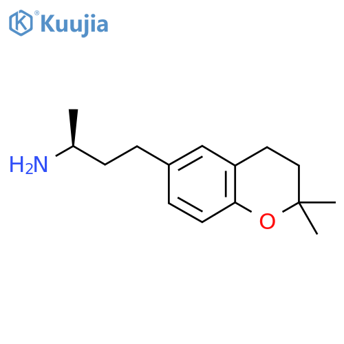 (2S)-4-(2,2-dimethyl-3,4-dihydro-2H-1-benzopyran-6-yl)butan-2-amine structure