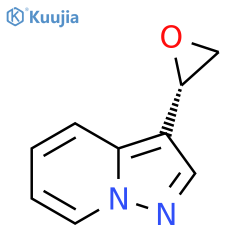 3-(2S)-oxiran-2-ylpyrazolo1,5-apyridine structure