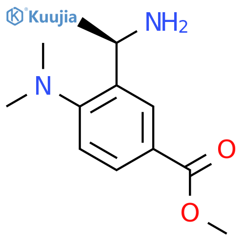 methyl 3-(1R)-1-aminoethyl-4-(dimethylamino)benzoate structure