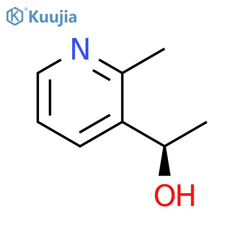 (1R)-1-(2-methylpyridin-3-yl)ethan-1-ol structure