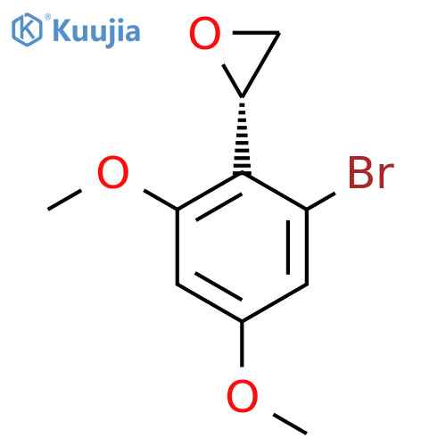(2S)-2-(2-bromo-4,6-dimethoxyphenyl)oxirane structure