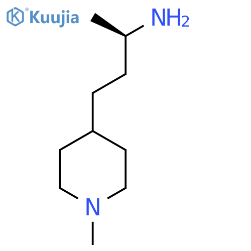 (2R)-4-(1-methylpiperidin-4-yl)butan-2-amine structure