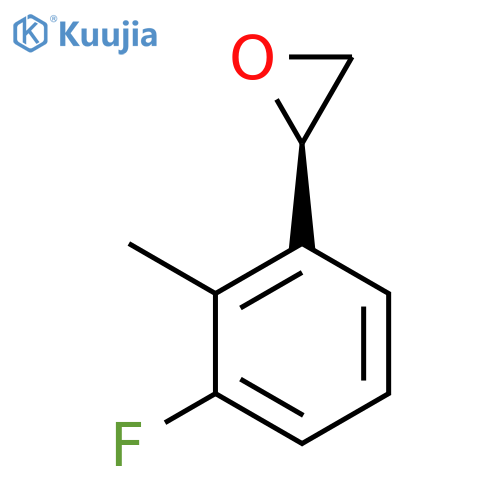 (2R)-2-(3-fluoro-2-methylphenyl)oxirane structure